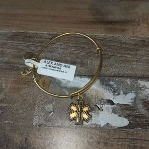 Bronze Alex & Ani bracelet
